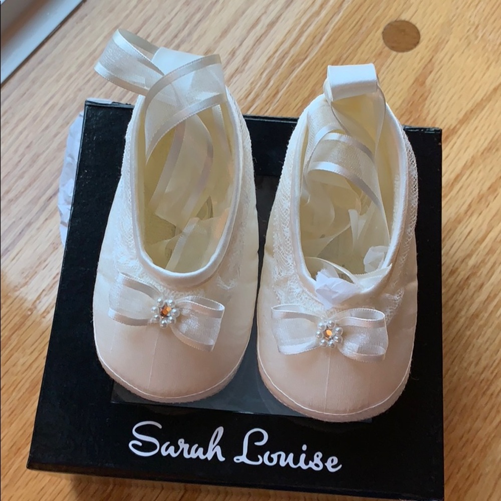 Sarah Louise Baby Girl Fancy Shoes
